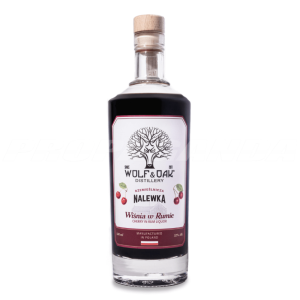 Wolf&Oak Wiśnia w Rumie 0,5L