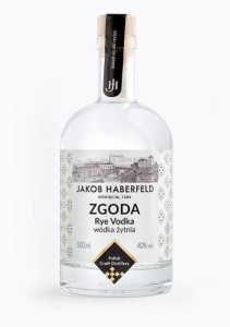 Wódka żytnia Jakob Haberfeld Zgoda 0,5L